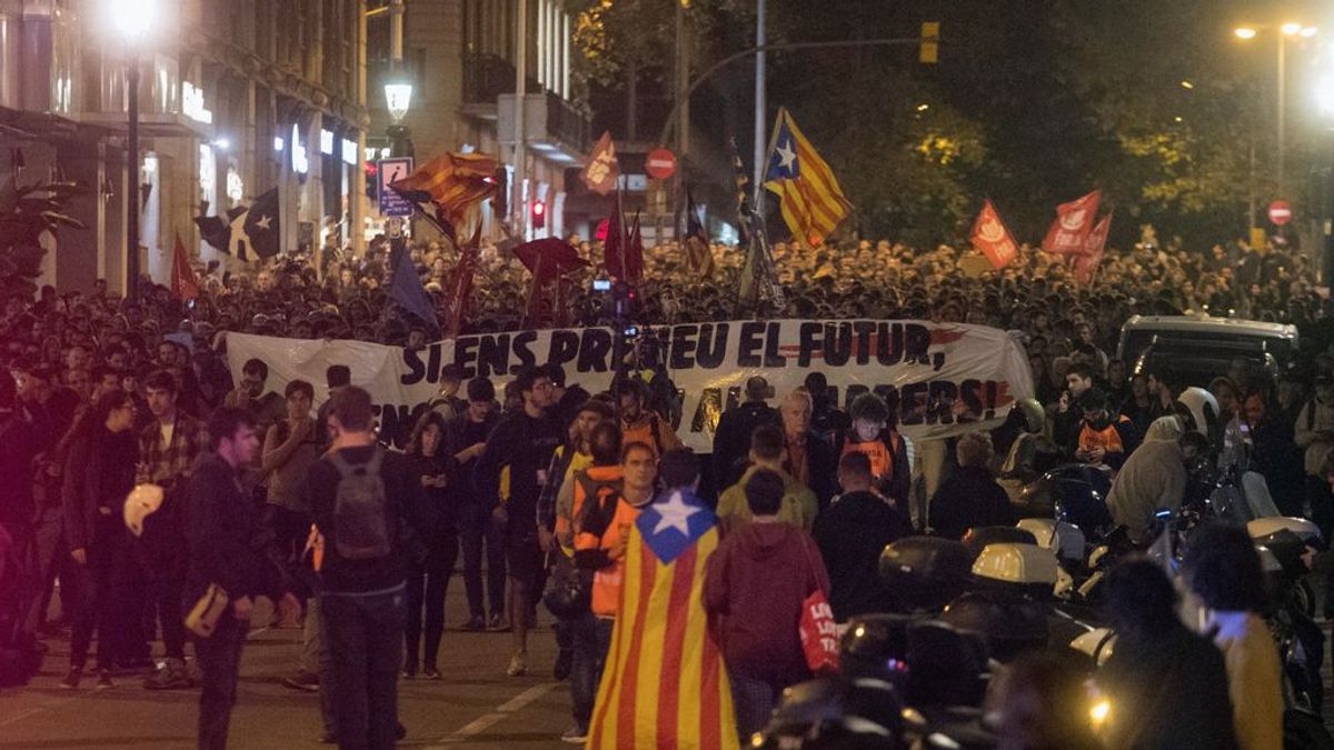 Barcelona vuelve a tomar las calles contra la represión y la sentencia del procés