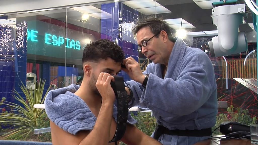 Joao y Pol continúan con el corte de pelo