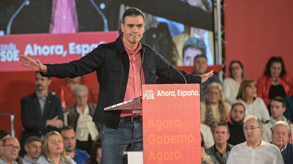 Sánchez en A Coruña Sánchez en A Coruña
