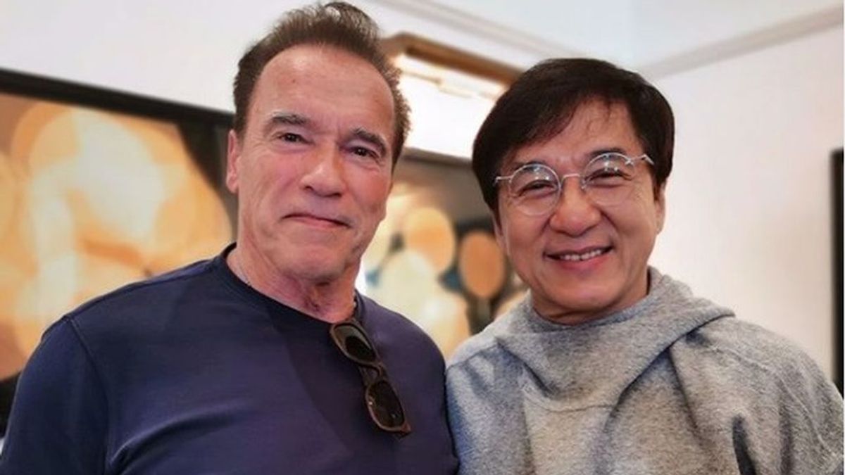 Arnold Schwarzenegger revoluciona las redes con una fotografía con Jackie Chan: "Es leyenda e inspiración"