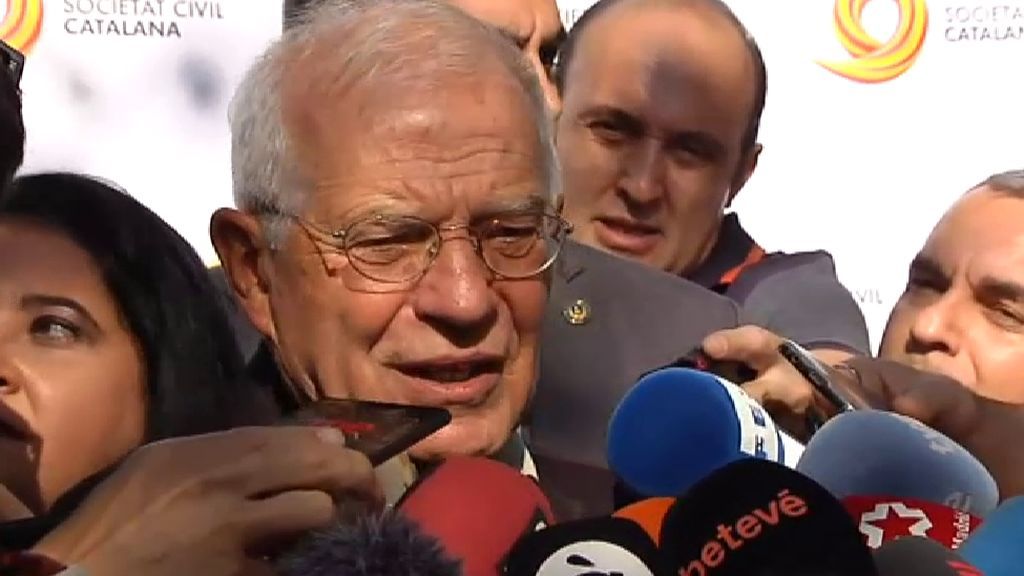 Borrell condena la violencia en Barcelona y agradece el trabajo policial