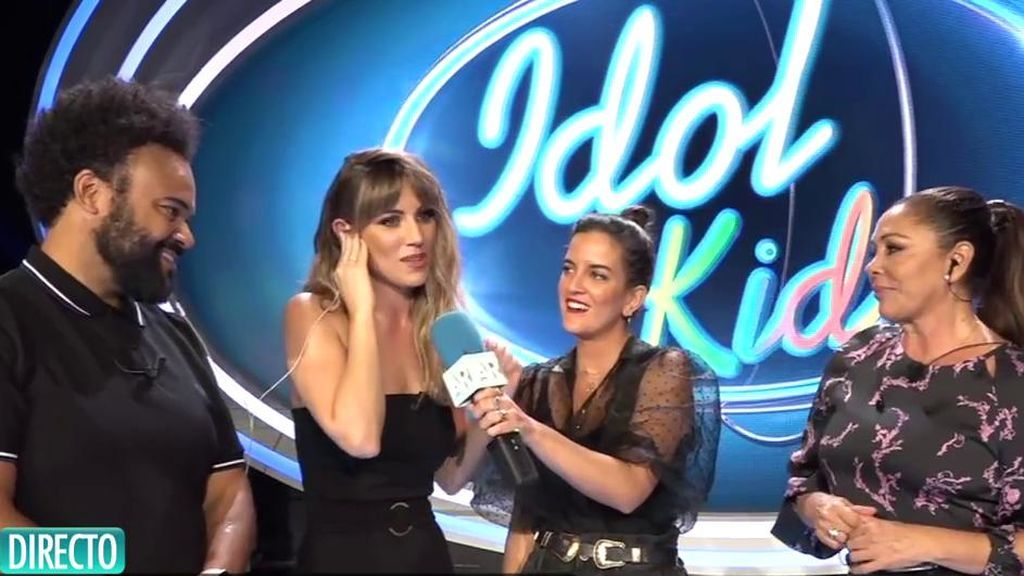 Edurne, Carlos Jean e Isabel Pantoja presentan su nuevo programa 'Idol Kids'