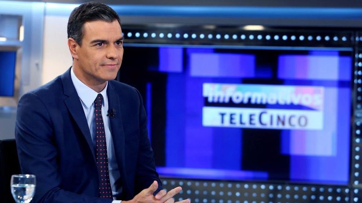Pedro Sánchez, esta noche en Informativos Telecinco