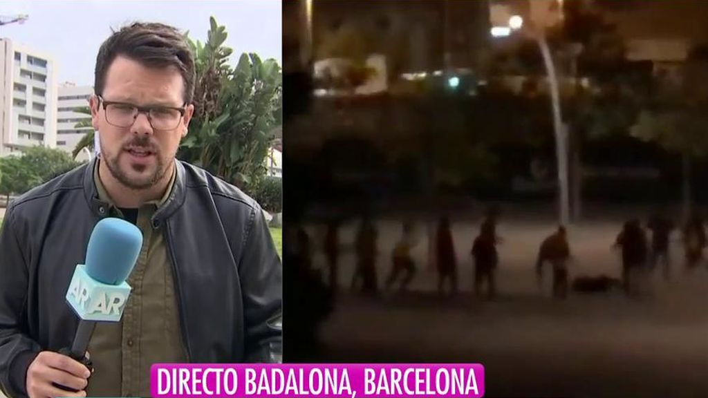 Un muerto y tres heridos en una batalla campal en el metro en Badalona