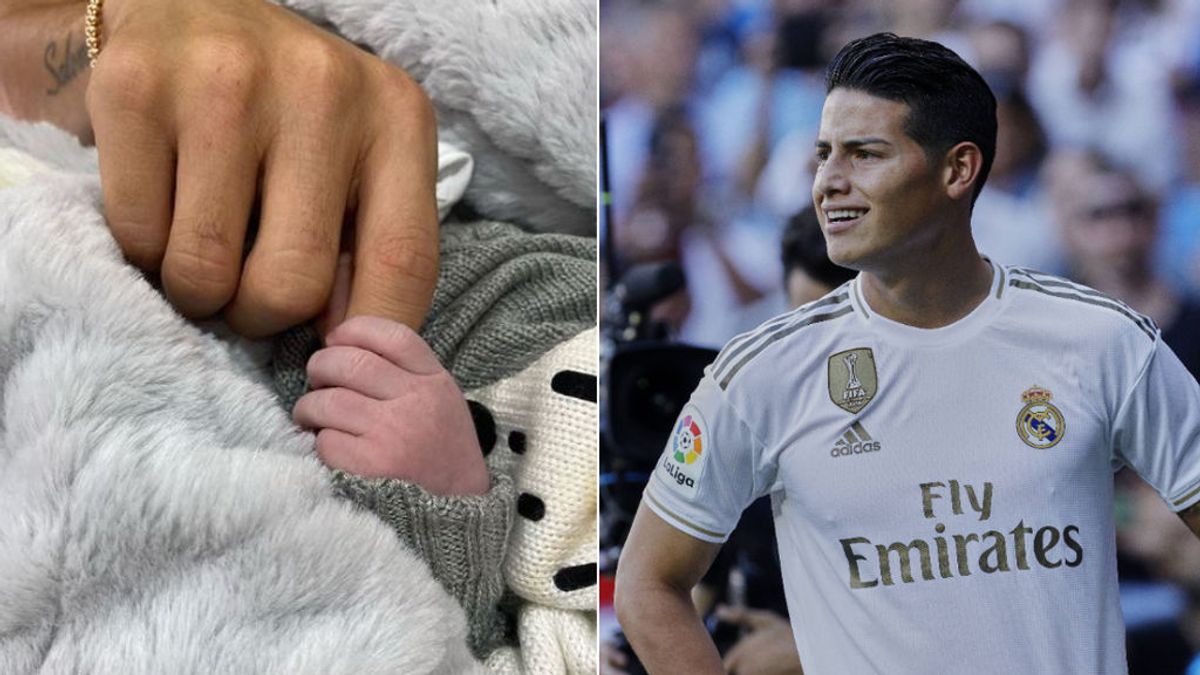 La alegría de James tras el nacimiento de su segundo hijo: "Dios me permite ser padre nuevamente honrándonos con la llegada de Samuel"