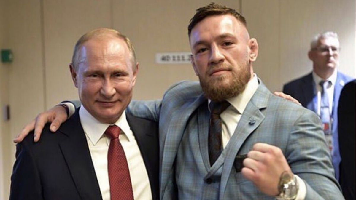 Vladimir Putin se niega a probar una botella del whisky de Connor McGregor por si estaba envenenada Vladimir Putin se niega a probar una botella del whisky de Connor McGregor por si estaba envenenada