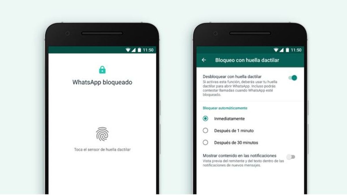 WhatsApp ya tiene bloqueo mediante huella dactilar en Android: así se configura
