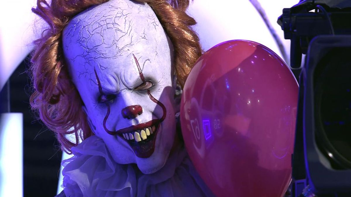 Pennywise siembra el pánico en el plató de ‘El concurso del año’ Pennywise siembra el pánico en el plató de ‘El concurso del año’