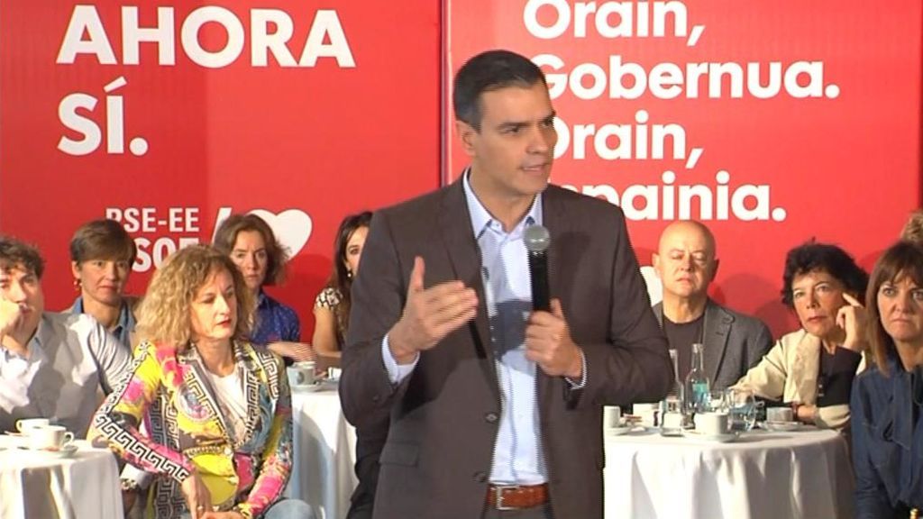 Pedro Sánchez se compromete: "No vamos a hacer ninguna gran coalición con el PP"