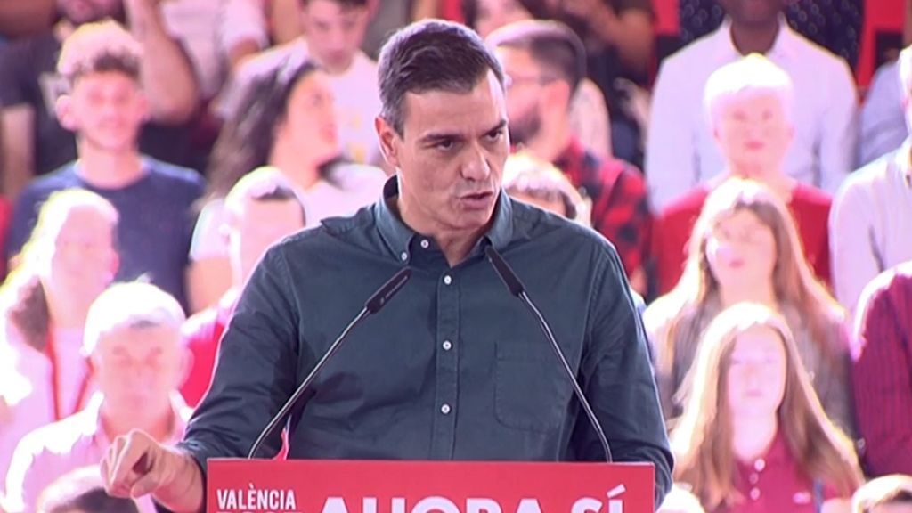 Sánchez critica la campaña sucia del PP y vuelve a agitar el miedo al avance de la ultraderecha