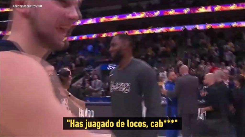 Lebron James se rinde ante Doncic: "Has jugado de locos"