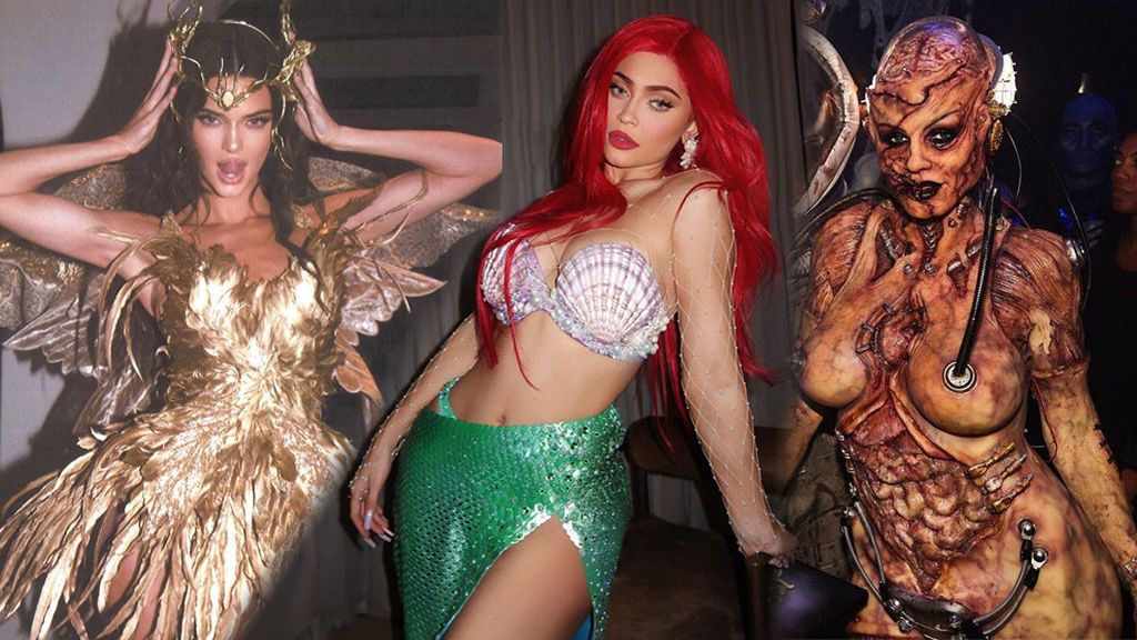 Desde Heidi Klum hasta Kylie y Kendall Jenner convertidas en hadas: los mejores disfraces de los vips en Halloween