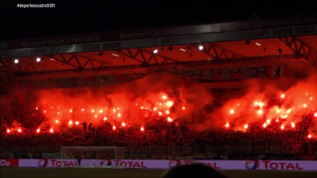Infierno en Berlín: los ultras tomaron el control del derbi entre el Union y el Hertha