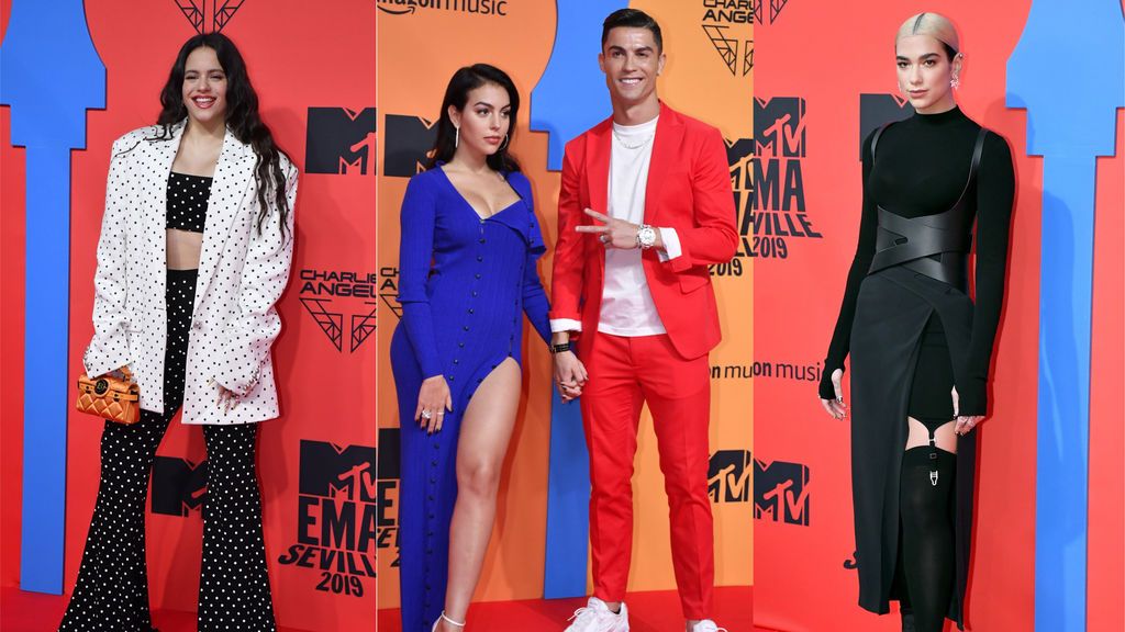 Locura en la alfombra roja de los MTV Europe Music Awards