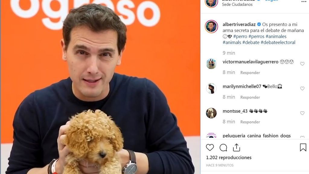 El arma secreta de Albert Rivera para el debate se llama Lucas El arma secreta de Albert Rivera para el debate se llama Lucas