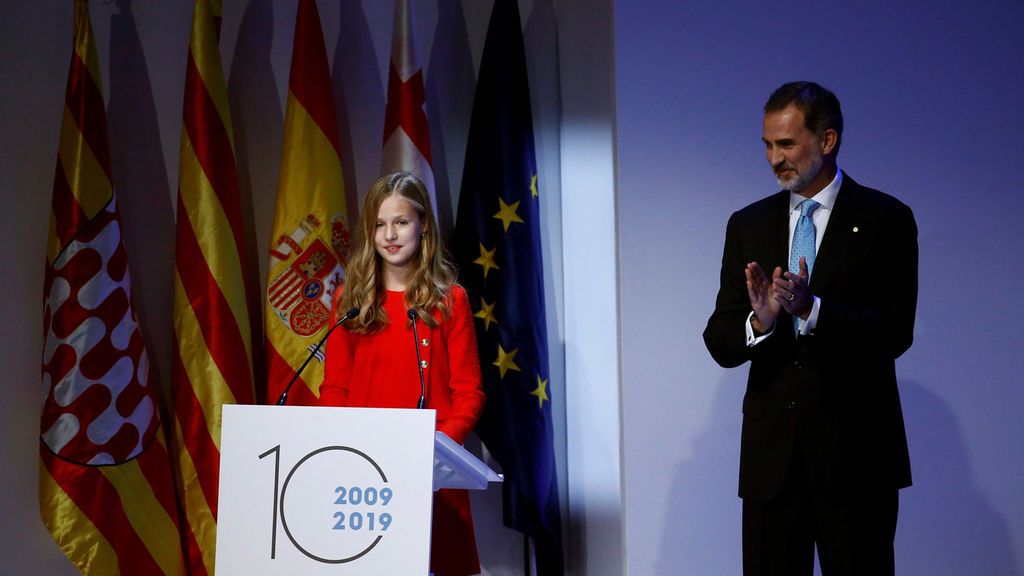 La princesa Leonor: "Cataluña desde siempre ocupará un lugar especial en mi corazón"