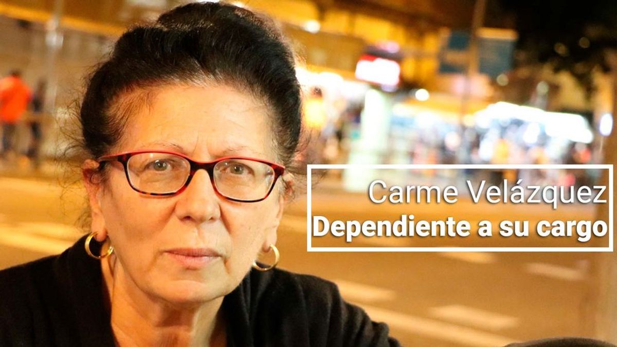 Carme, 64 años, madre de una hija con una discapacidad del 94%: "Ningún partido incluye en su programa electoral a las personas dependientes" Carme, 64 años, madre de una hija con una discapacidad del 94%: "Ningún partido incluye en su programa electoral a las personas dependientes"