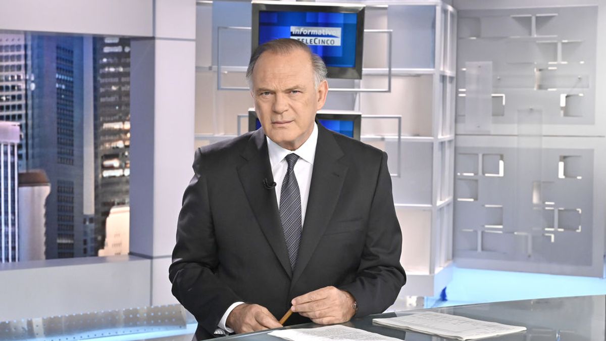 Informativos Telecinco, sin rival en octubre con la edición de Pedro Piqueras como la más vista de la televisión