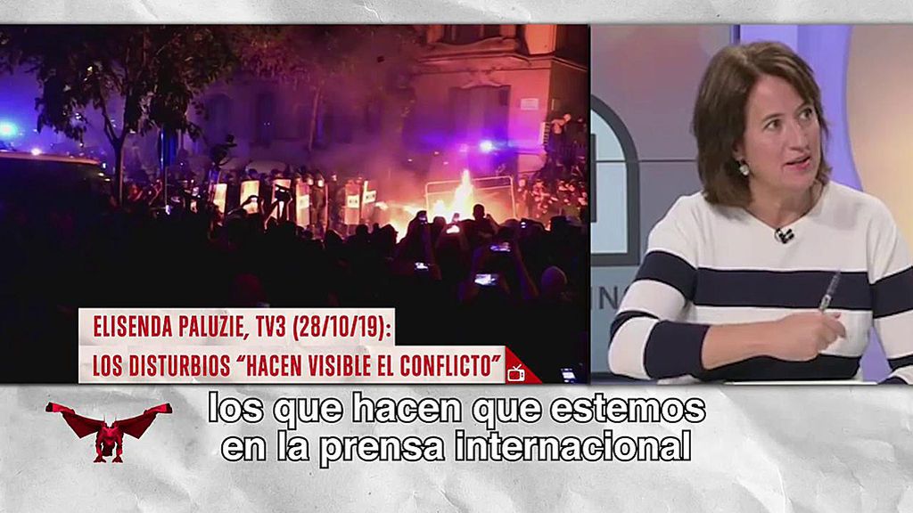 Las polémicas declaraciones de Paluzie sobre los disturbios en Cataluña