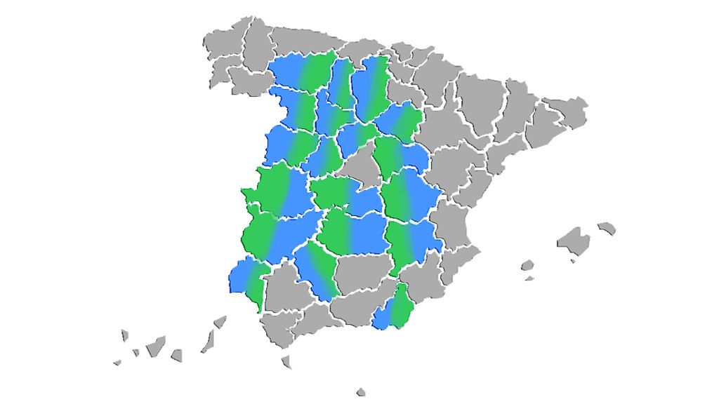 Lucha encarnizada entre PP y Vox por el 'voto útil' en 15 provincias Lucha encarnizada entre PP y Vox por el 'voto útil' en 15 provincias