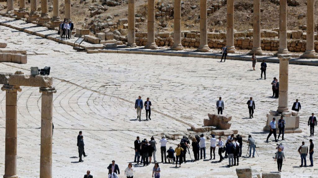 Ruinas jordanas de gerasa