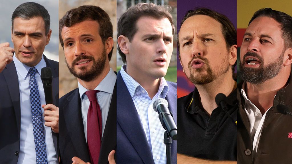 Los candidatos apelan al "voto últil" para sus partidos Los candidatos apelan al "voto últil" para sus partidos