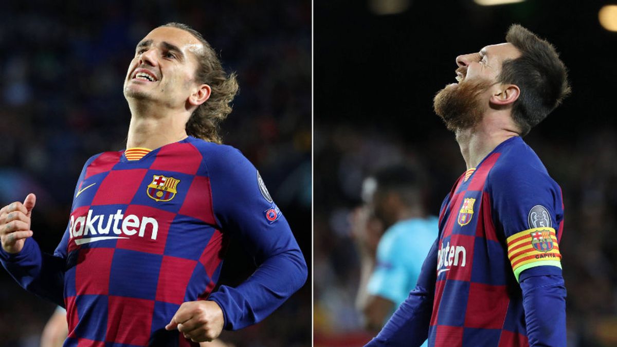 Desconexión total Messi-Griezmann: sólo se pasaron el balón cinco veces en el partido Desconexión total Messi-Griezmann: sólo se pasaron el balón cinco veces en el partido