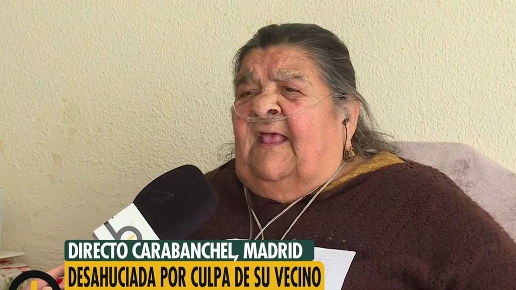 Una vecina de Omar Montes, a punto de ser desahuciada por “el ruido de sus nietos”