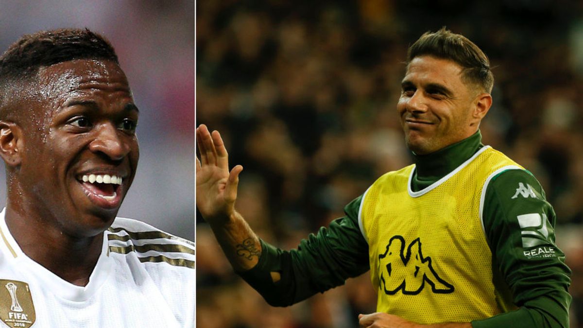 Joaquín se disculpa con Vinicius: "Es un gran jugador con mucha proyección, si no, no estaría en el Real Madrid" Joaquín se disculpa con Vinicius: "Es un gran jugador con mucha proyección, si no, no estaría en el Real Madrid"