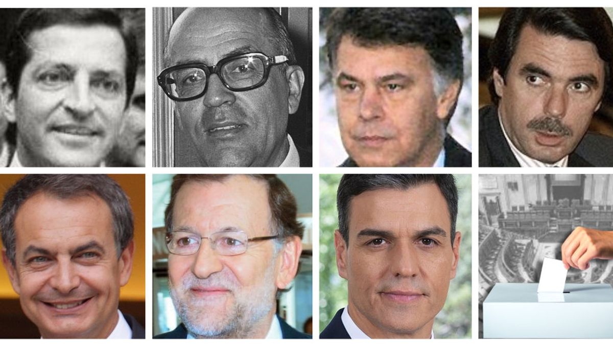 Cuarenta años de democracia en cuarenta segundos Cuarenta años de democracia en cuarenta segundos