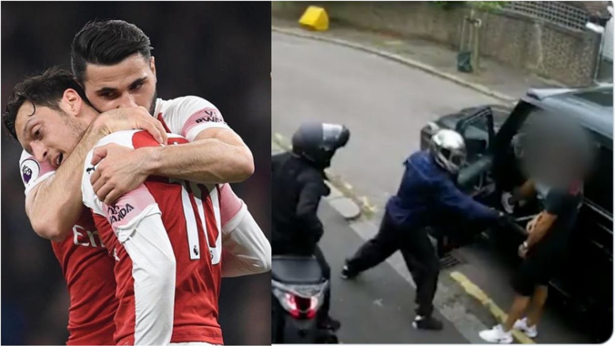 El vídeo íntegro del atraco a Kolasinac y Özil: uno de los atracadores intenta acuchillarle y el bosnio ni se inmuta El vídeo íntegro del atraco a Kolasinac y Özil: uno de los atracadores intenta acuchillarle y el bosnio ni se inmuta