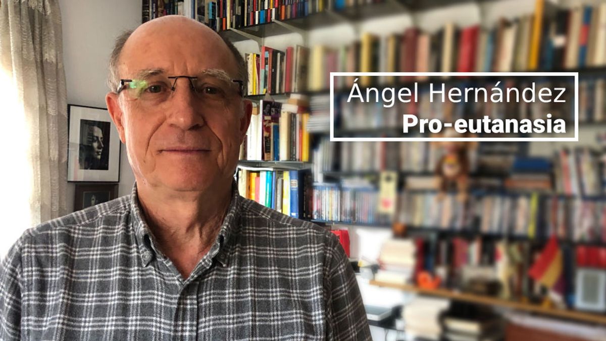 Ángel Hernández, 70 años, votará para que se despenalice la eutanasia Ángel Hernández, 70 años, votará para que se despenalice la eutanasia