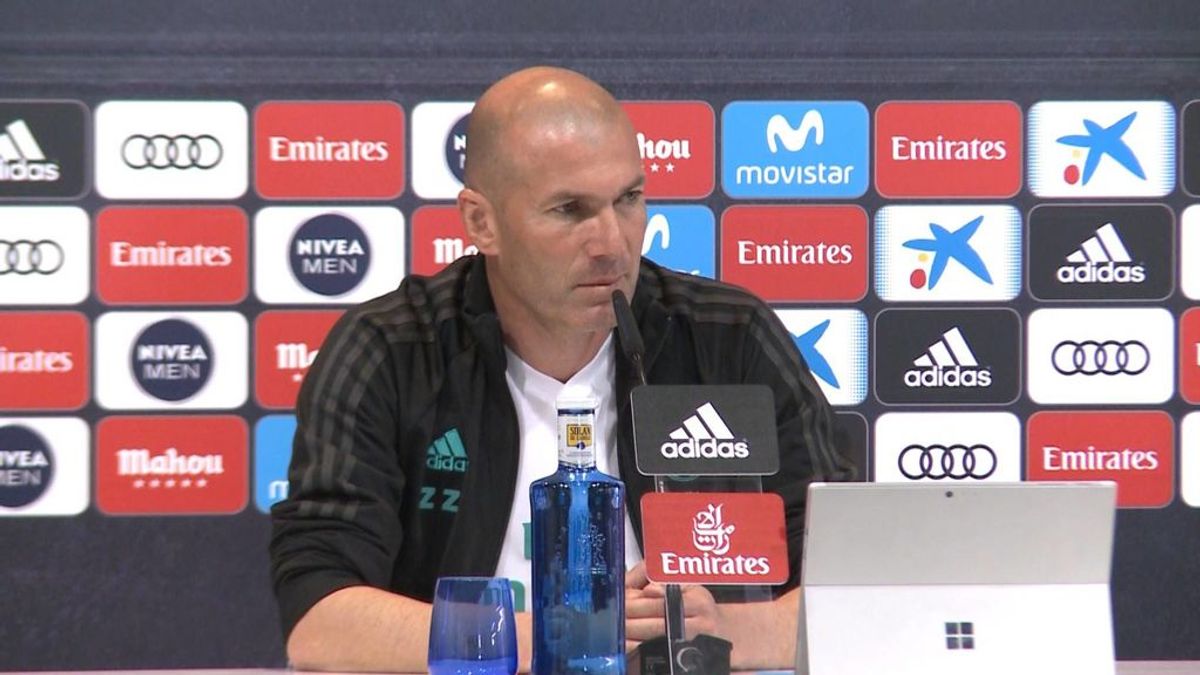 Zidane, sobre las ausencias de Bale y James en el Madrid: "No decido yo, deciden ellos si creen que están disponibles para entrenar"