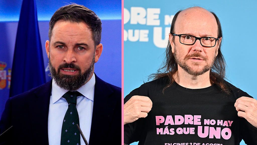 Santiago Abascal y Santiago Segura Santiago Abascal y Santiago Segura