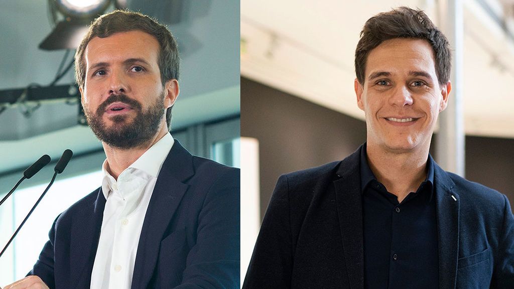 Pablo Casado y Christian Gálvez