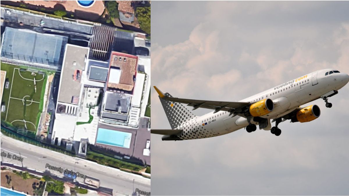 La explicación a por qué los aviones no pueden sobrevolar la casa de Messi en Barcelona La explicación a por qué los aviones no pueden sobrevolar la casa de Messi en Barcelona