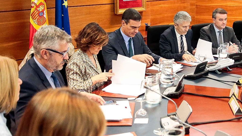 Sánchez, en Moncloa Sánchez, en Moncloa