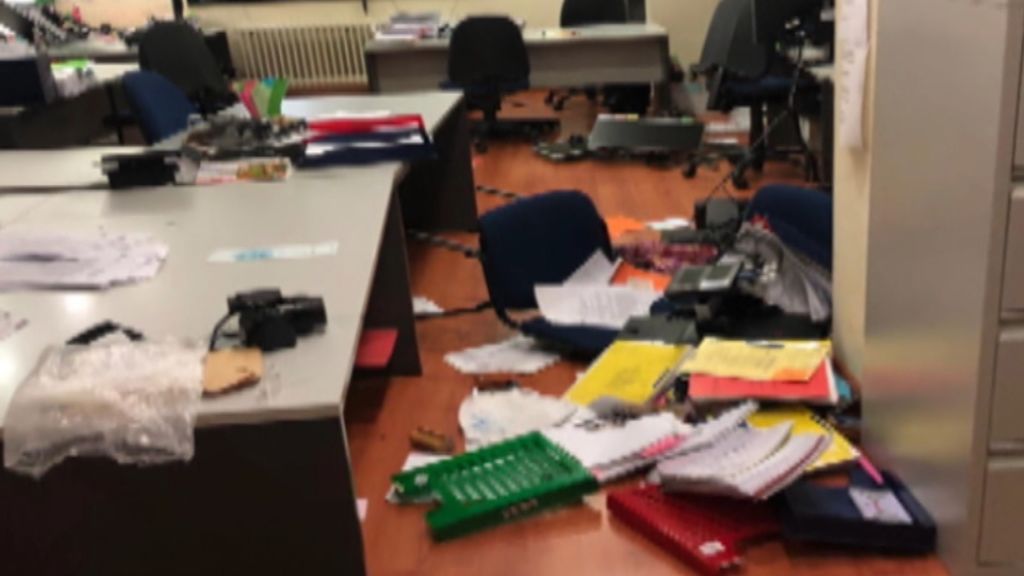 Detenido un hombre tras causar destrozos en los juzgados de violencia sobre la mujer de Vigo