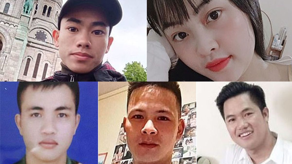 Los rostros de la tragedia de Essex: Hay 10 adolescentes entre los 39 cadáveres del camión