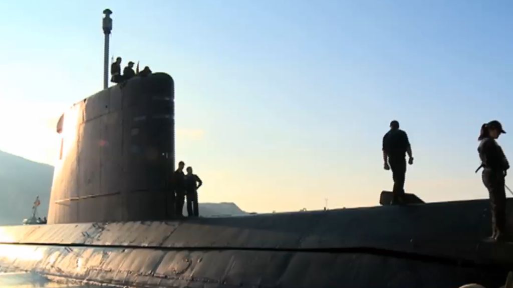 A bordo del submarino Mistral
