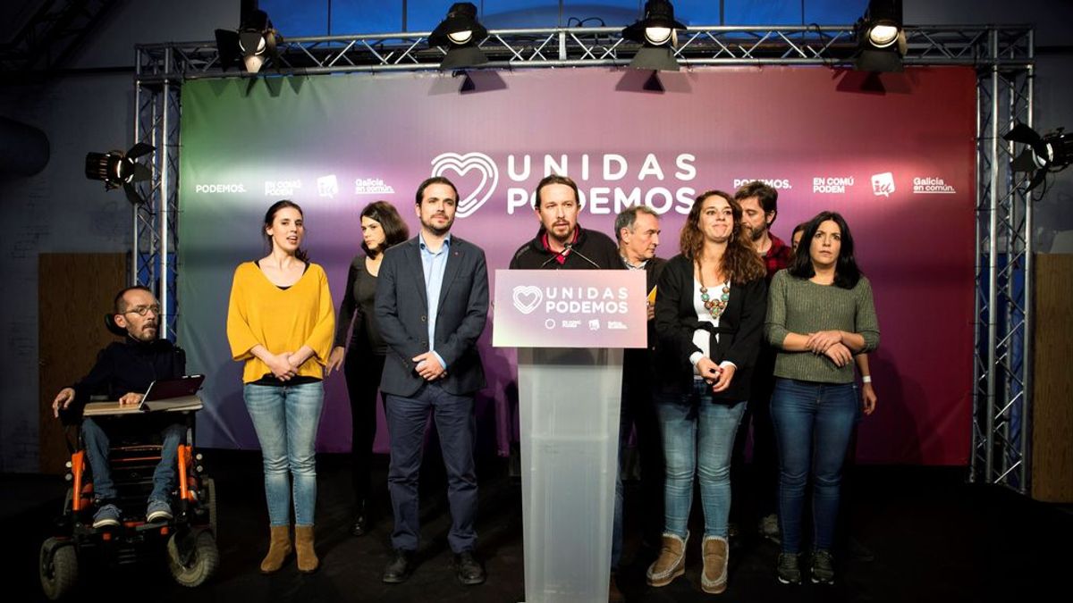 Podemos sigue retrocediendo y pierde siete escaños con respecto a las elecciones de abril