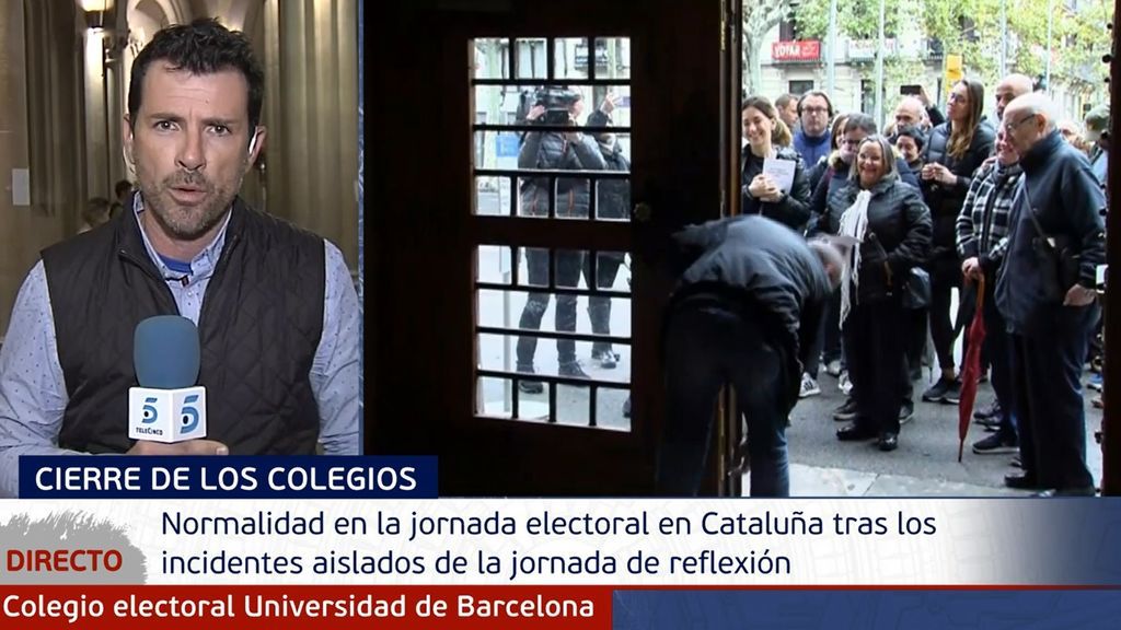 Jornada electoral en Cataluña: normalidad en los colegios electorales