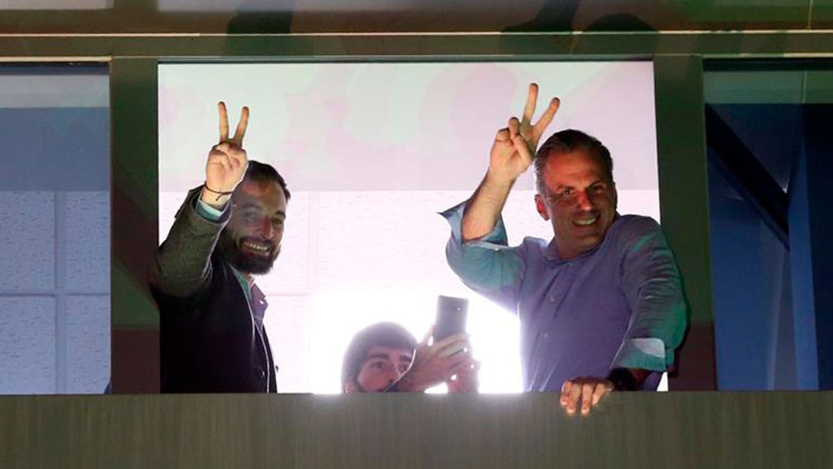 Vox primera fuerza en Murcia y tercera en Andalucía Vox primera fuerza en Murcia y tercera en Andalucía