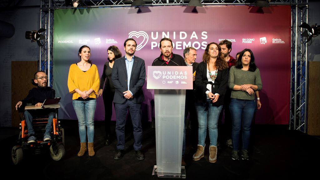 Podemos sigue retrocediendo y pierde siete escaños con respecto a las elecciones de abril