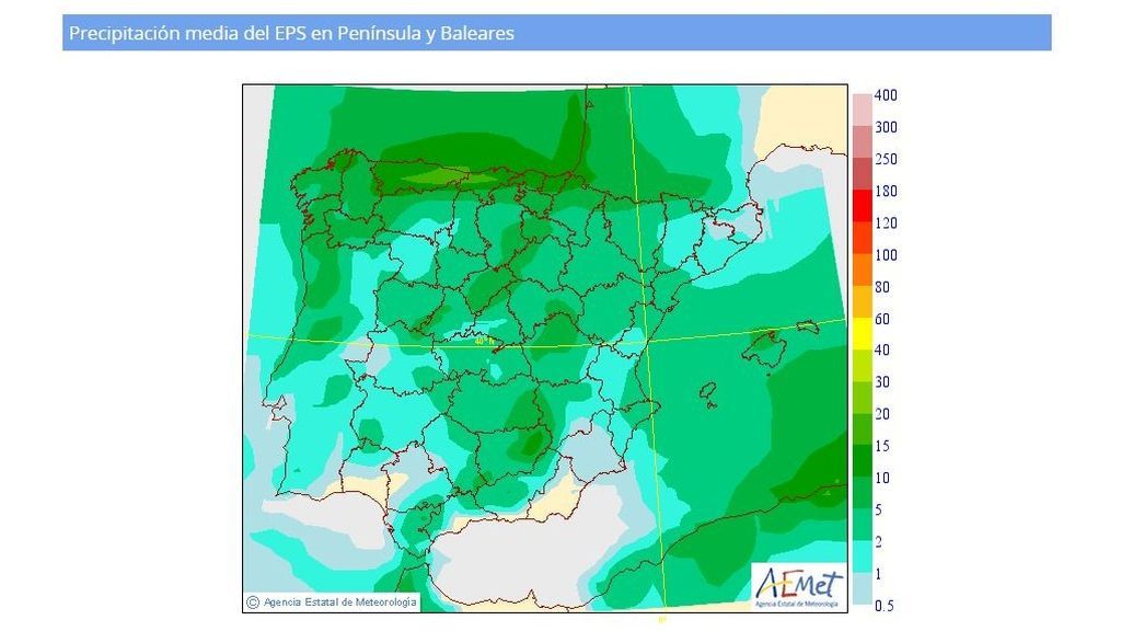 precipitacion media miercoles