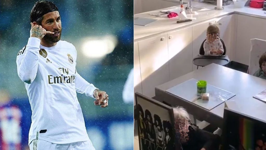 La despedida de Sergio Ramos con sus hijos al irse a entrenar: “Bye bye papá” La despedida de Sergio Ramos con sus hijos al irse a entrenar: “Bye bye papá”