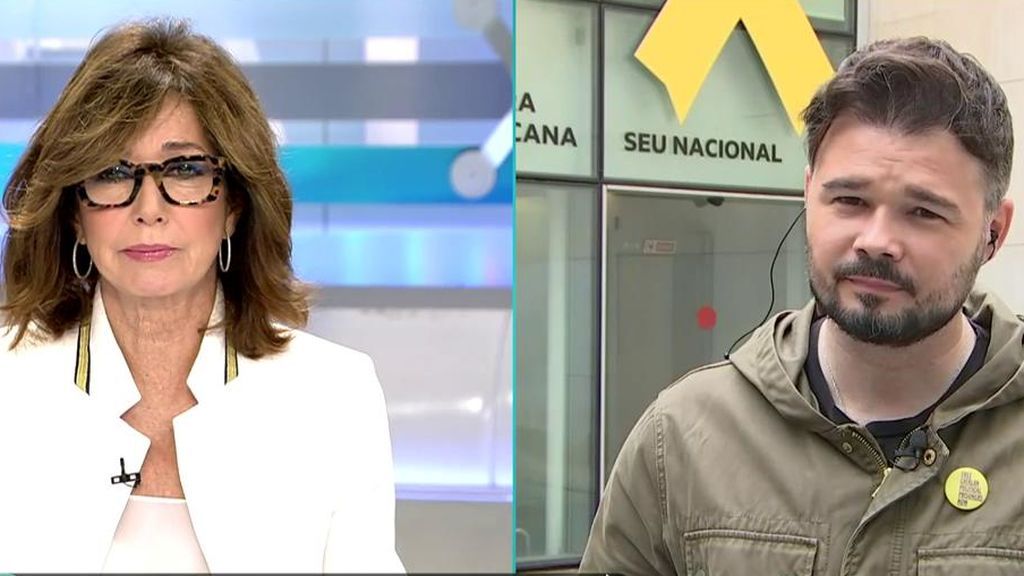 Gabriel Rufián habla de los resultados de ERC en las elecciones