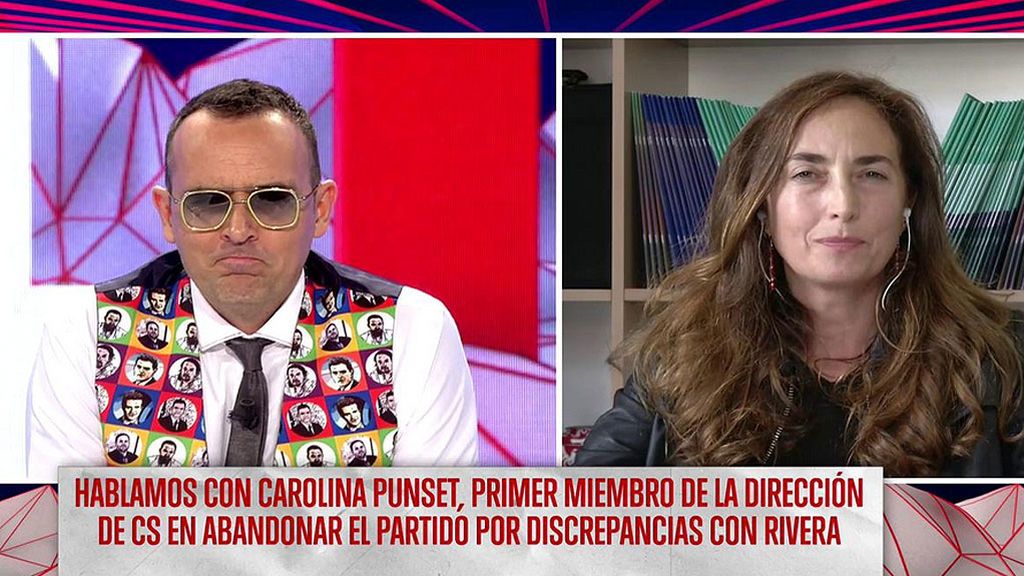 Carolina Punset, ante la dimisión de Rivera: “No creo que haya nadie legitimado para tomar la iniciativa del partido”