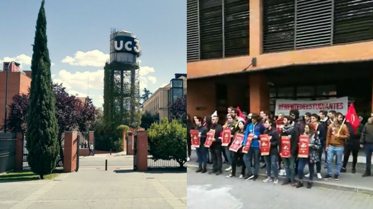 Un centenar de estudiantes intentan boicotear una charla sobre prostitución en una universidad madrileña