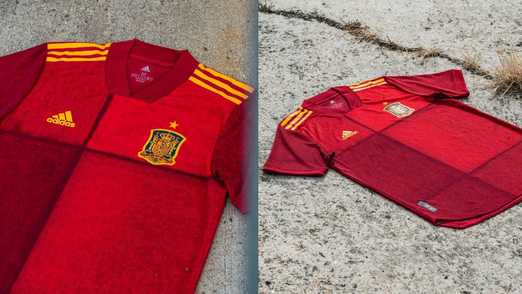 Eurocopa 2020 - España presenta su nueva camiseta a cuadros - Deportes  Telecinco
